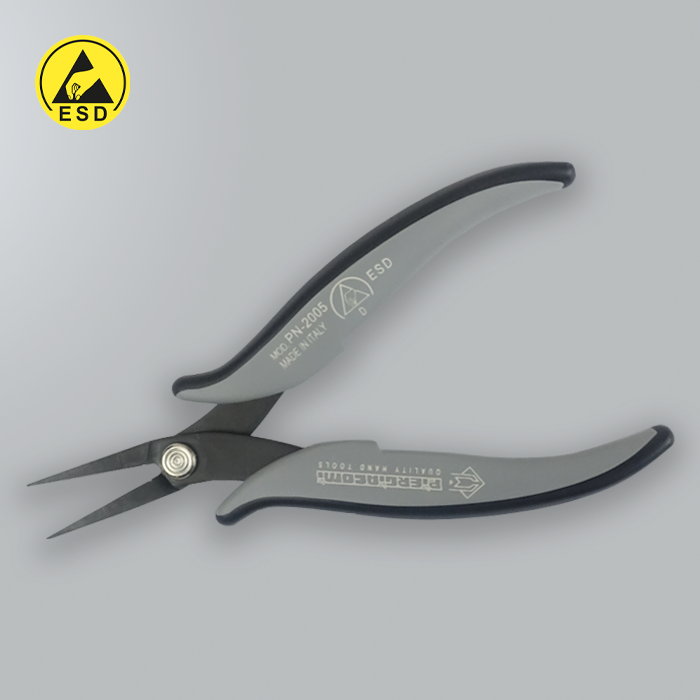 Long Needle-Nose Plier - Serrated ESD Long Needle-Nose Plier - Serrated ESD